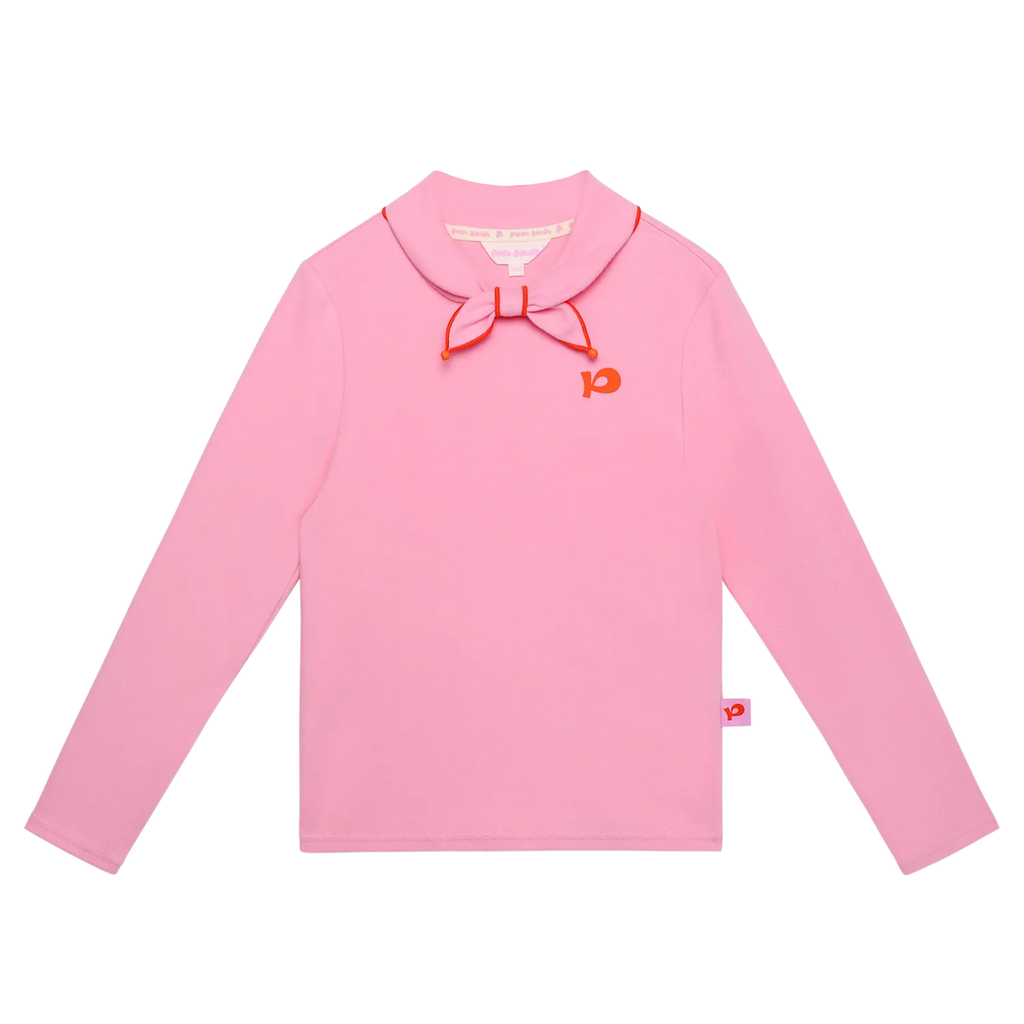 Poco Blush Little Butterfly Gift Fleece Base Layer Top Pink