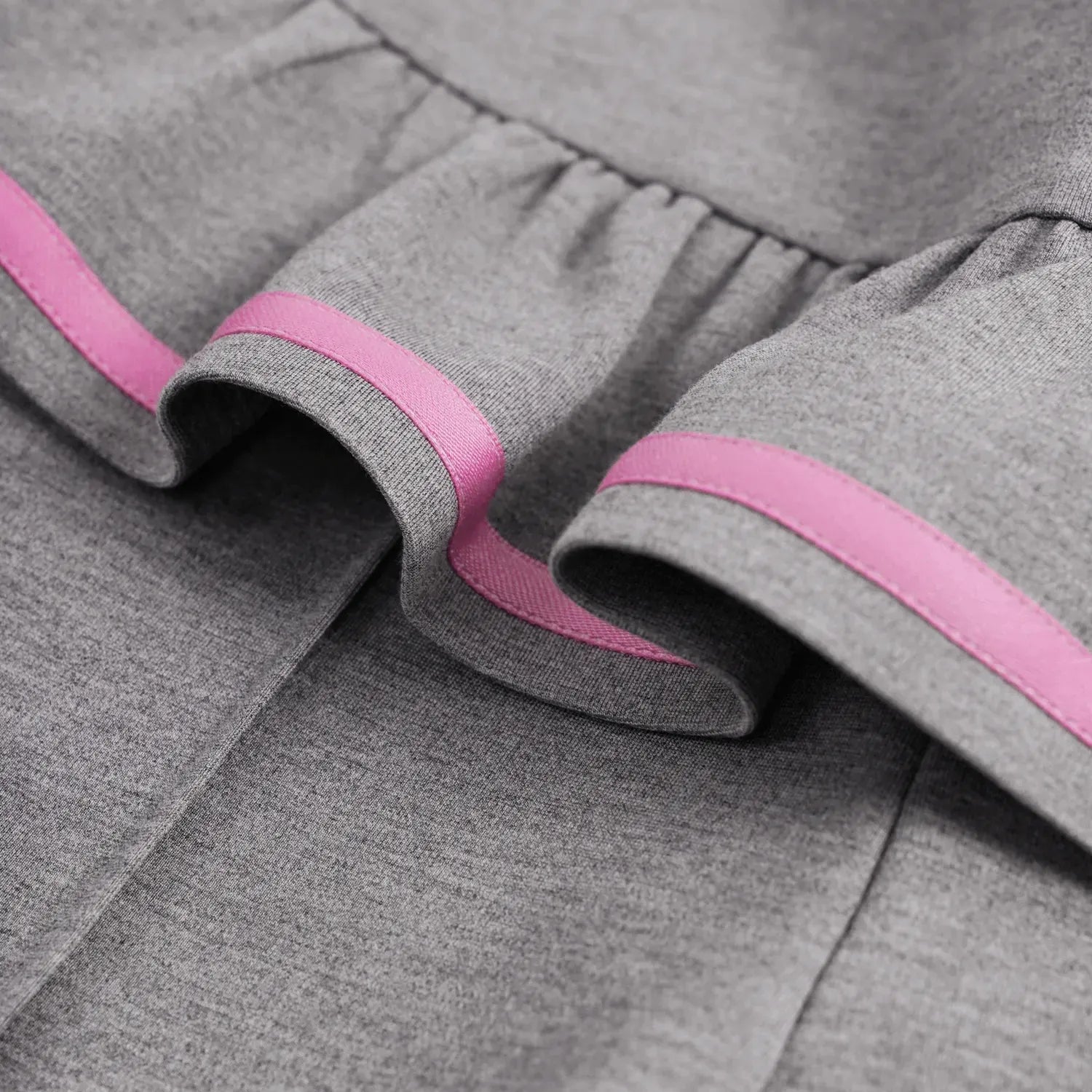 Poco Blush Ballet Flare Pants with Skirt Hem