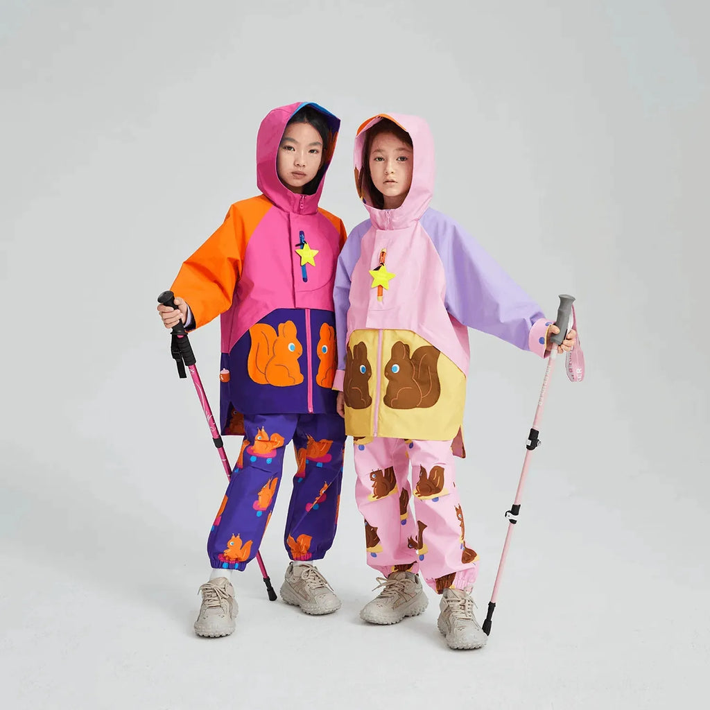 Poco Blush Squirrel Warrior Shell Pants