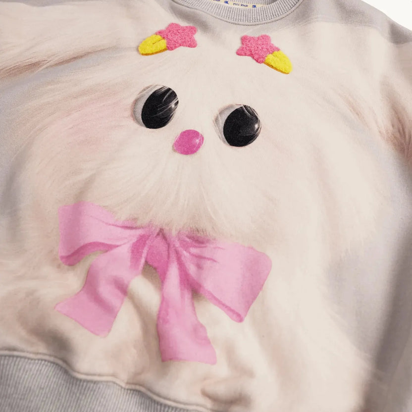 Plush-Toy Fleece Sweatshirt by Poco Blush, image 6