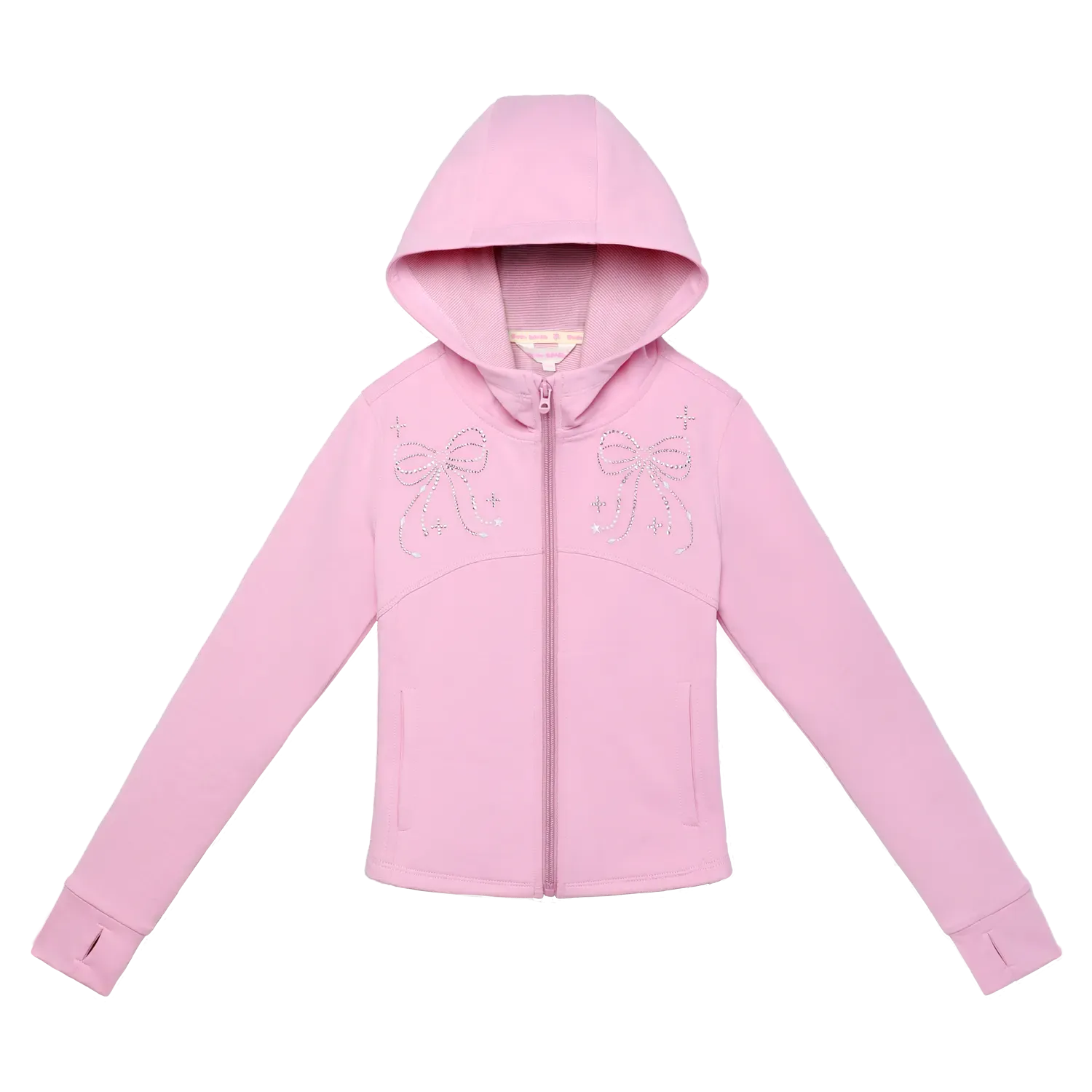Poco Blush Starry Crystal Sports Jacket Pink
