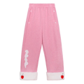 Poco Blush Cherry & Cream Fleece Joggers