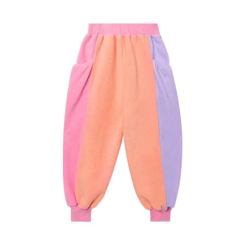 Colorblock Fleece Jogger Pants by Poco Blush