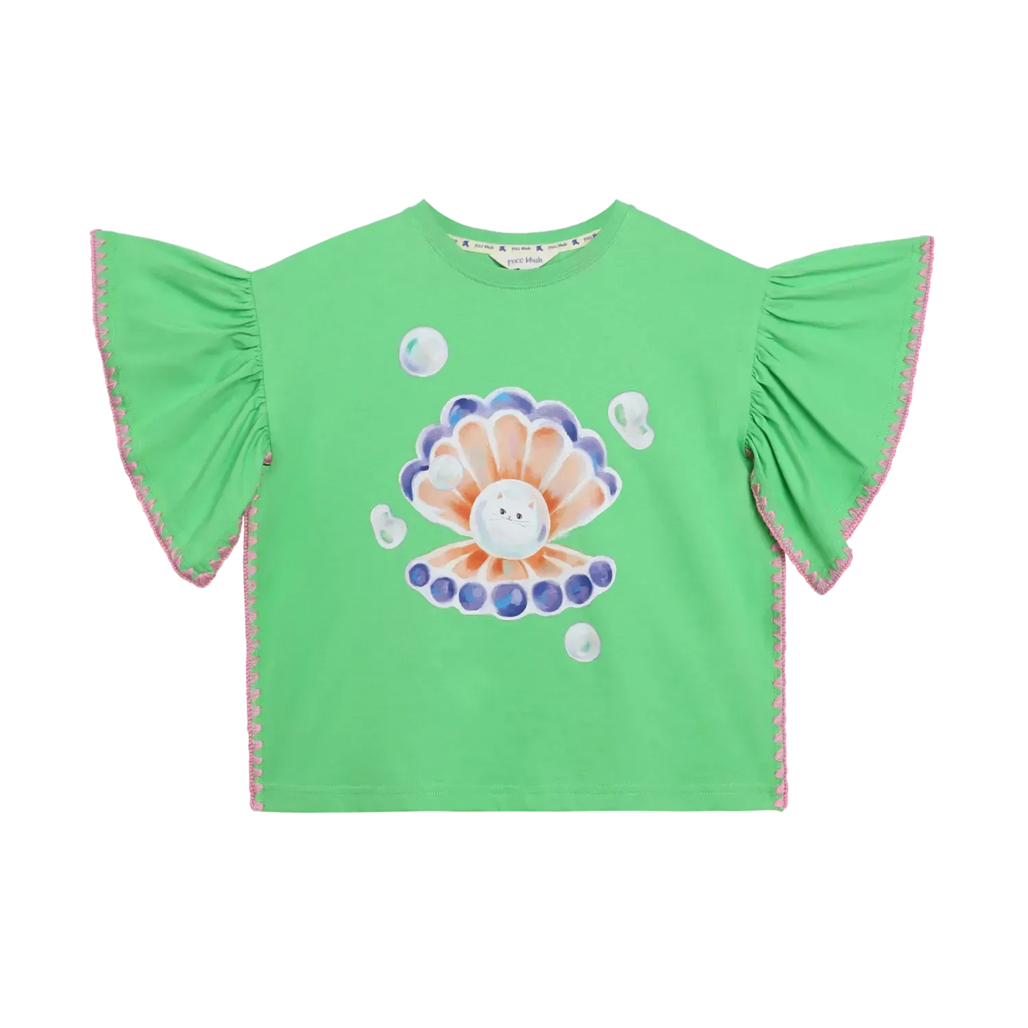 Poco Blush Pearl Cat Shell Adventure Tee