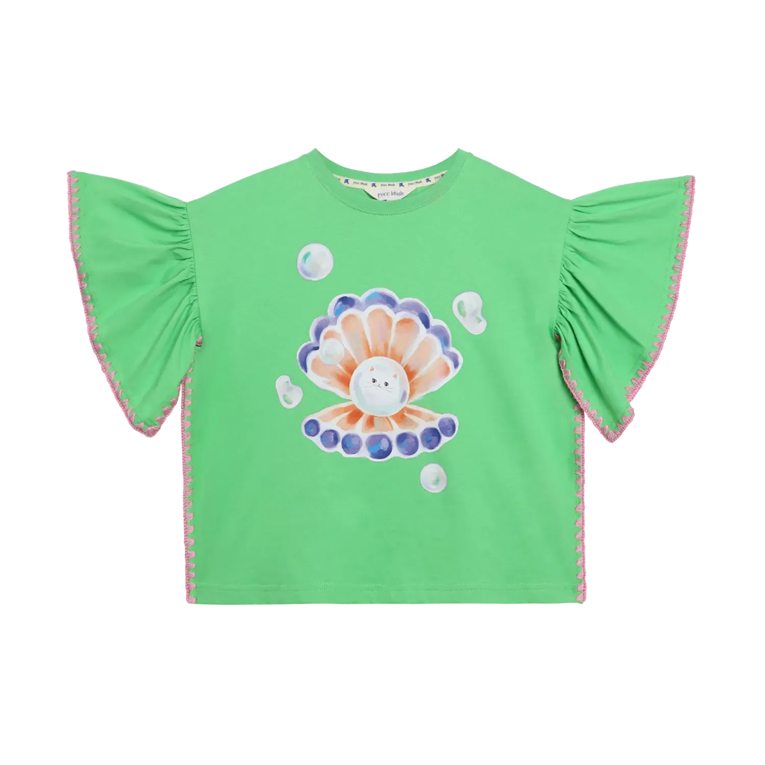Poco Blush Pearl Cat Shell Adventure Tee
