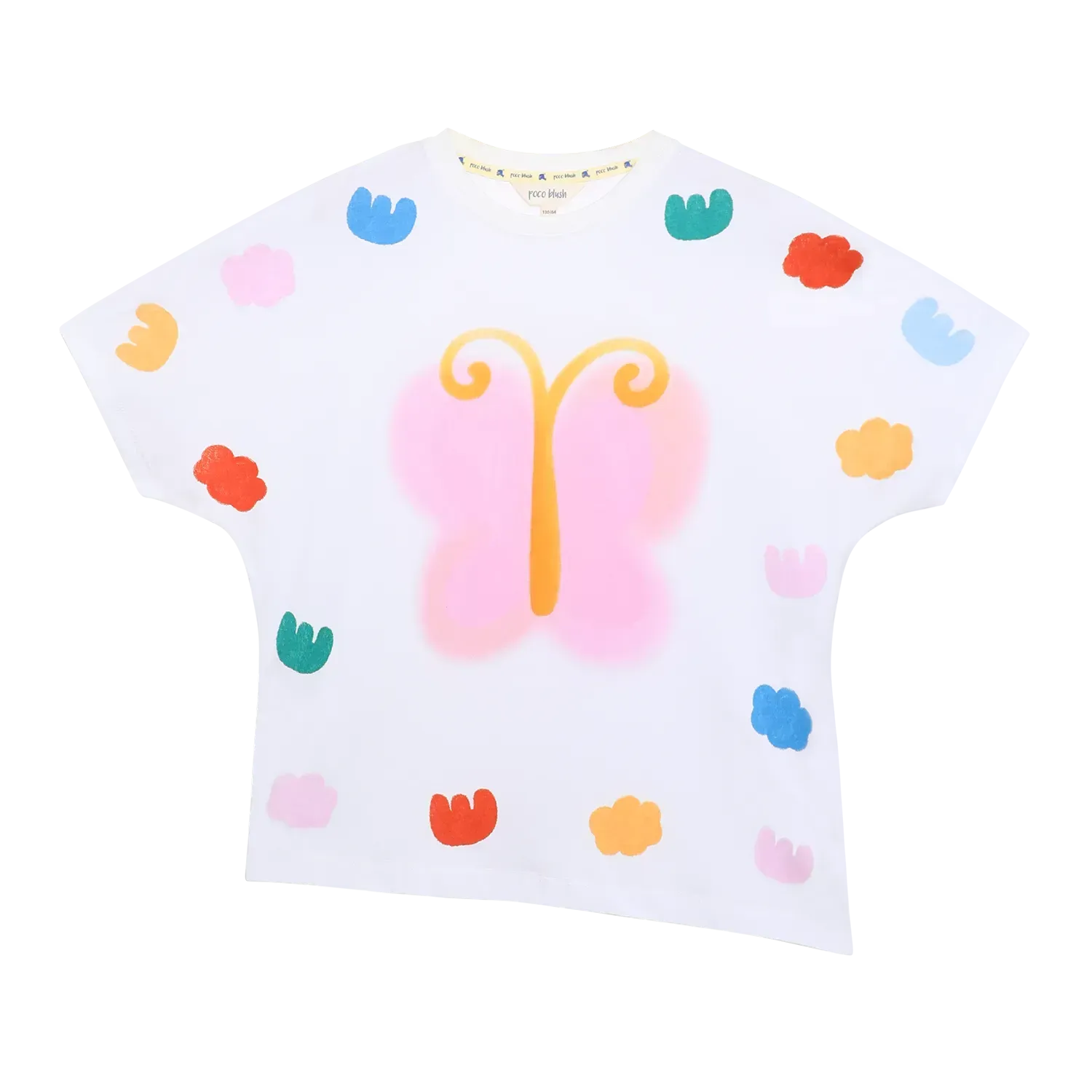 Poco Blush Butterfly Breeze Graphic Tee