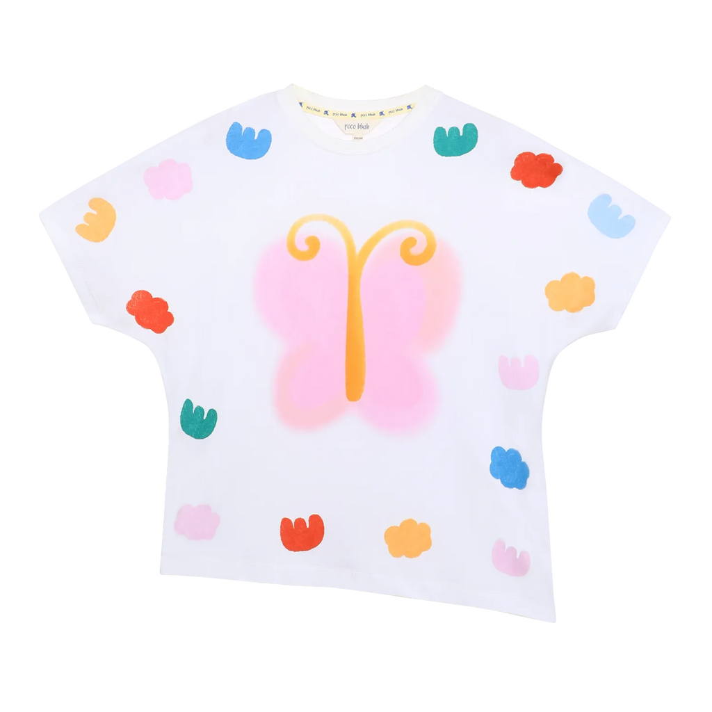 Poco Blush Butterfly Breeze Graphic Tee