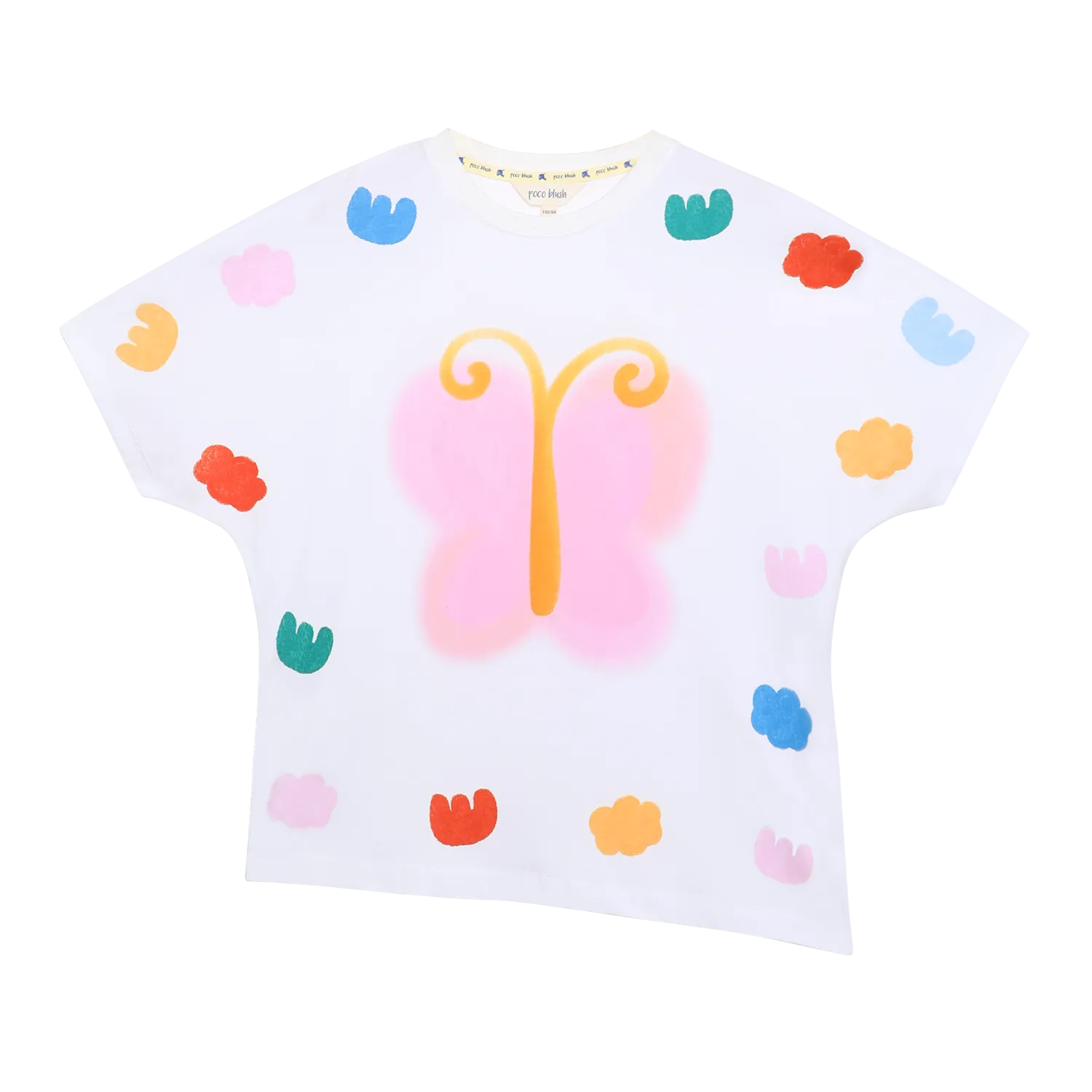 Poco Blush Butterfly Breeze Graphic Tee