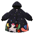 Poco Blush Altay Night Sky Girls Goose Down Coat