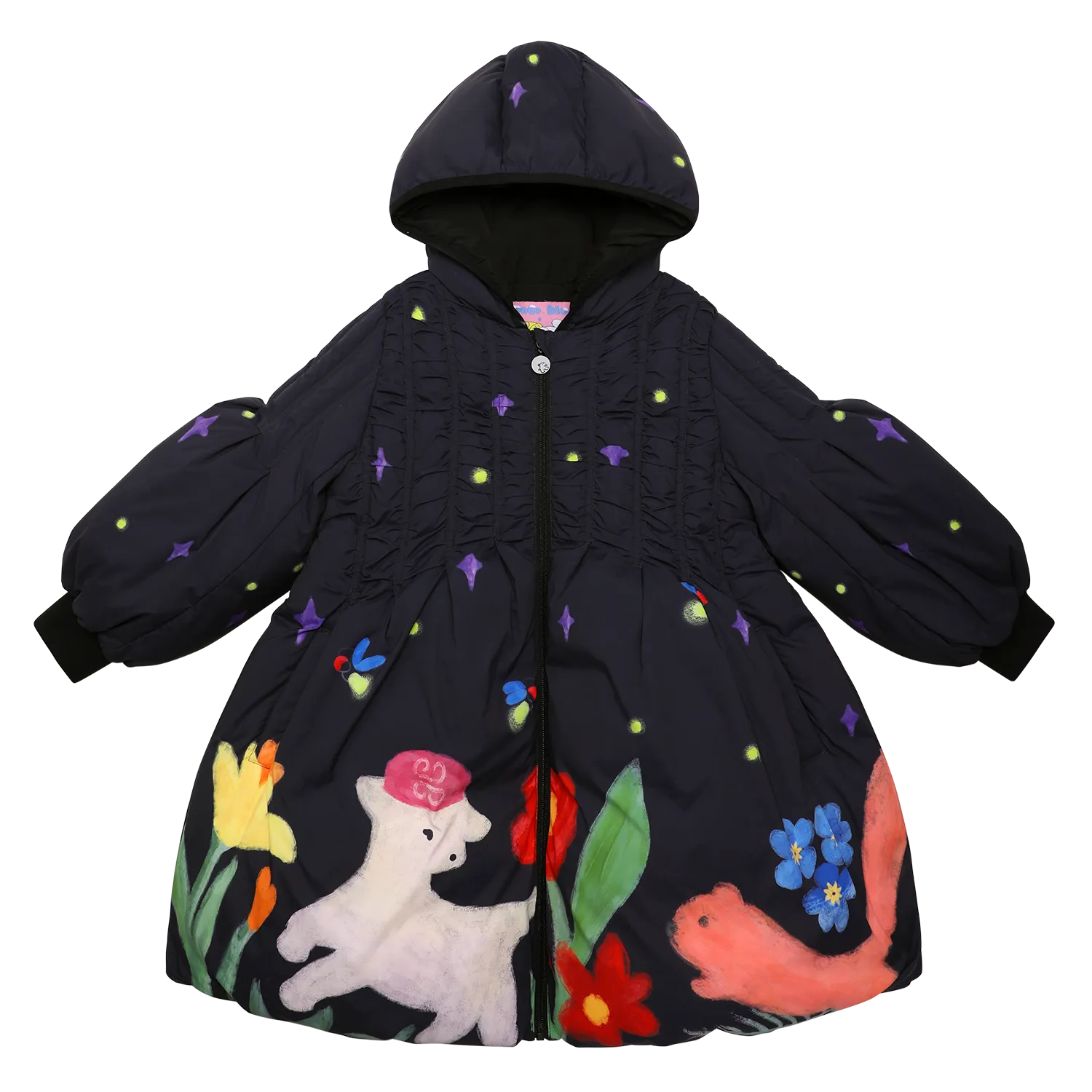 Poco Blush Altay Night Sky Girls Goose Down Coat