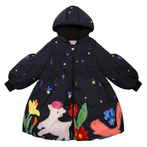 Poco Blush Altay Night Sky Girls Goose Down Coat
