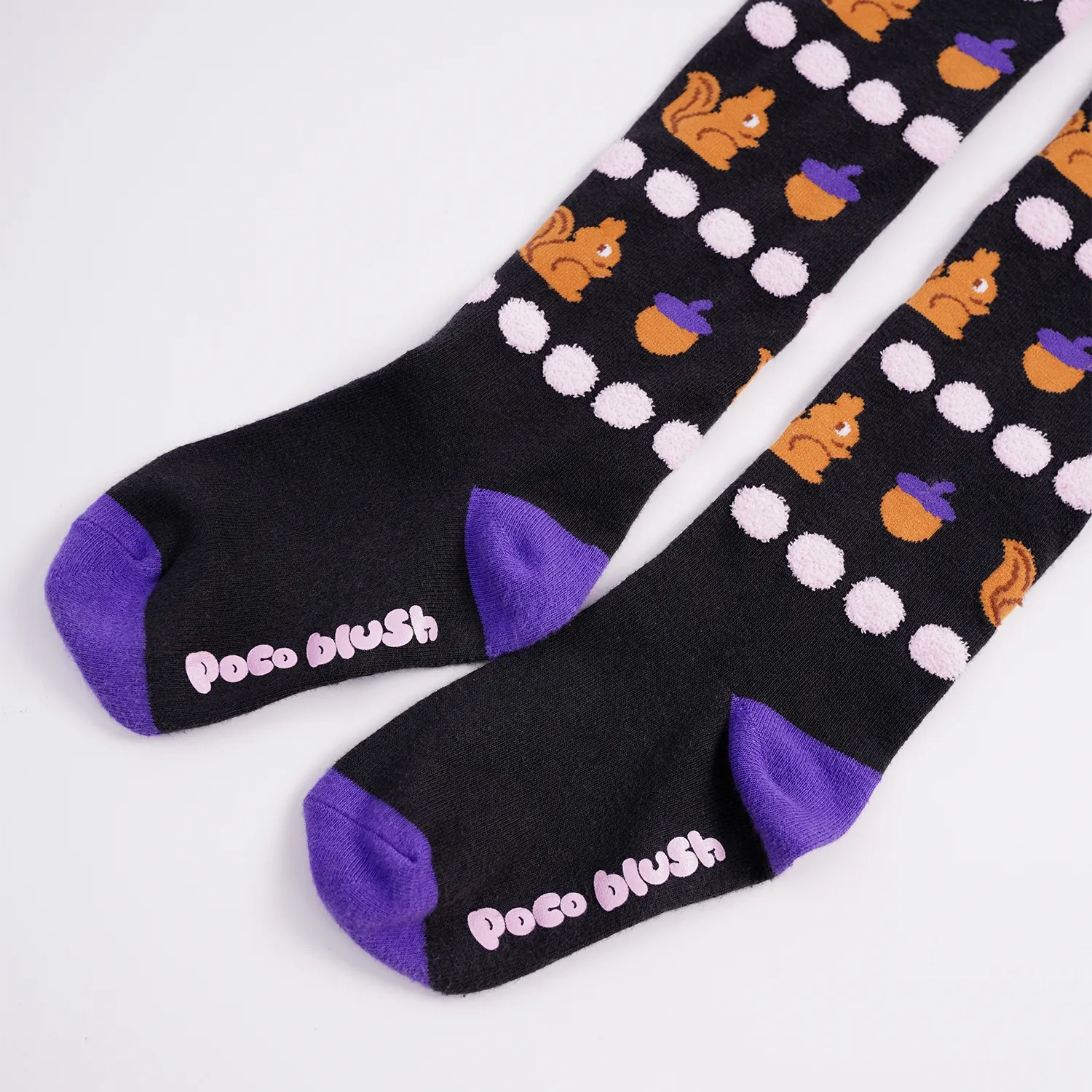 Poco Blush Squirrel Warrior Knit Tights