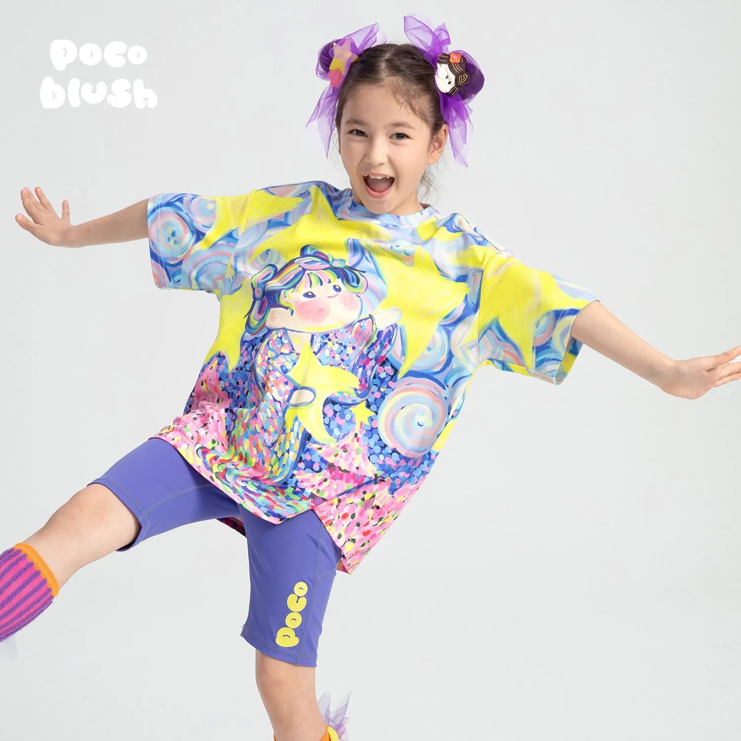 Poco Blush Star Catcher Graphic Tee