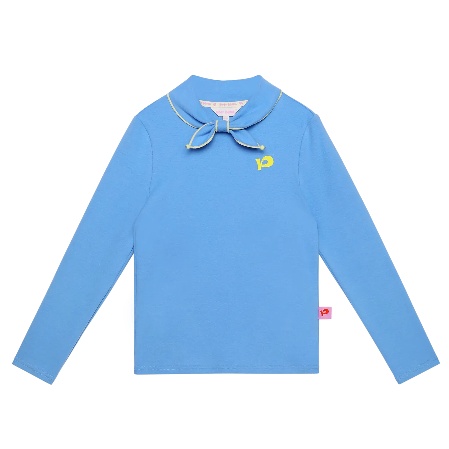 Poco Blush Little Butterfly Gift Fleece Base Layer Top Blue