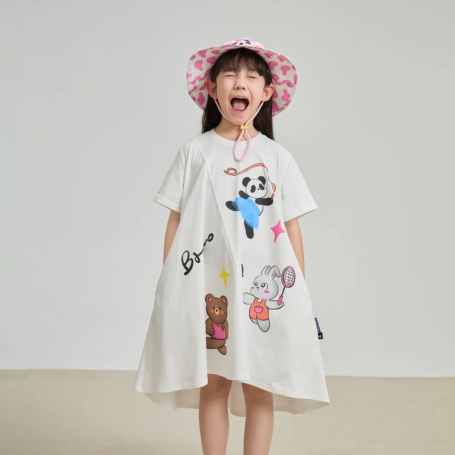 Poco Blush Dream Sports Day Quick‑Dry A‑Line Dress