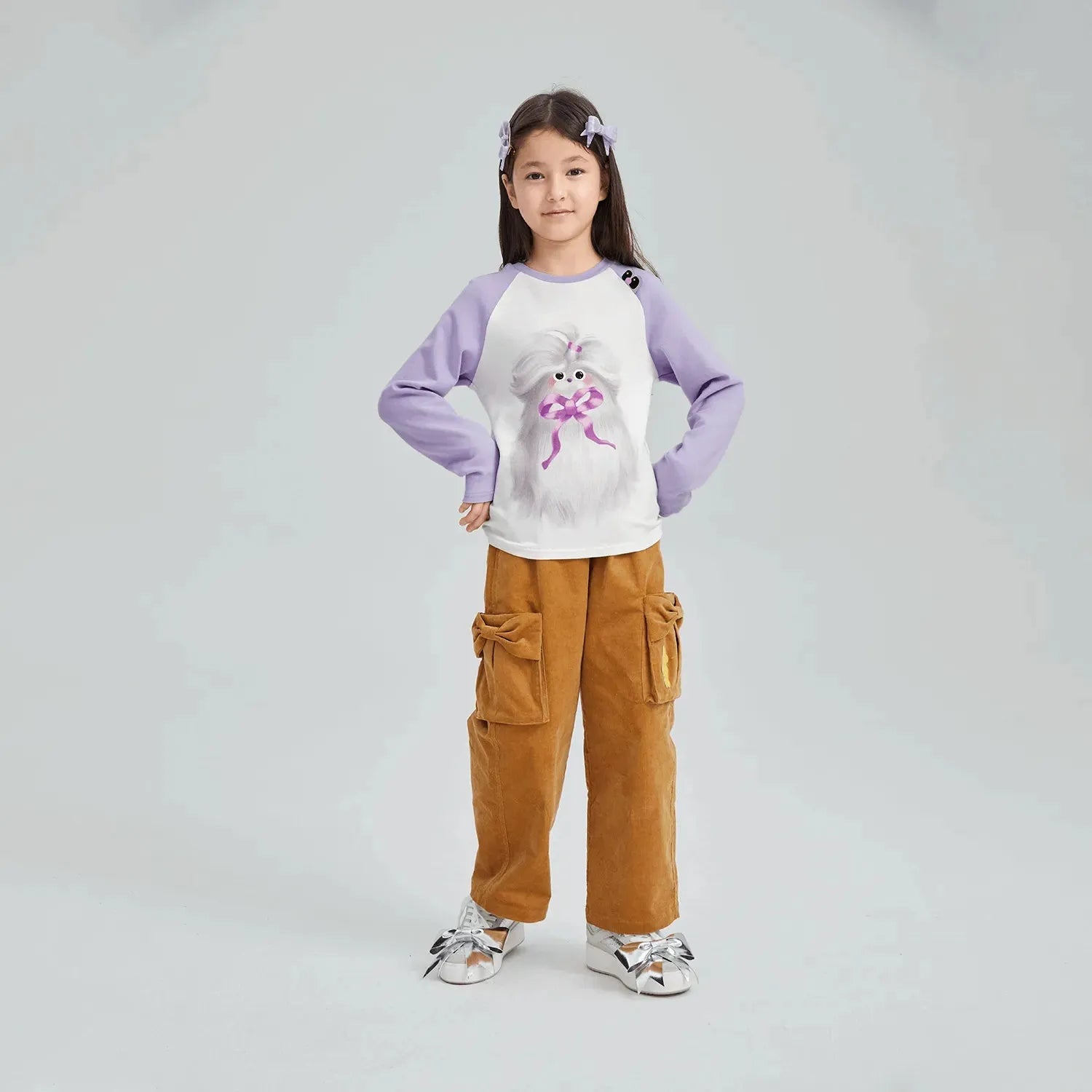 Poco Blush Corduroy Cargo Pants