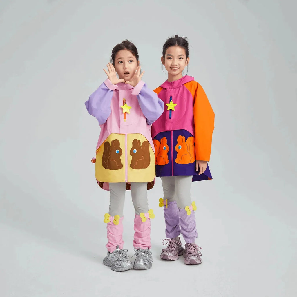 Poco Blush Bow-Cuff Fleece Leggings