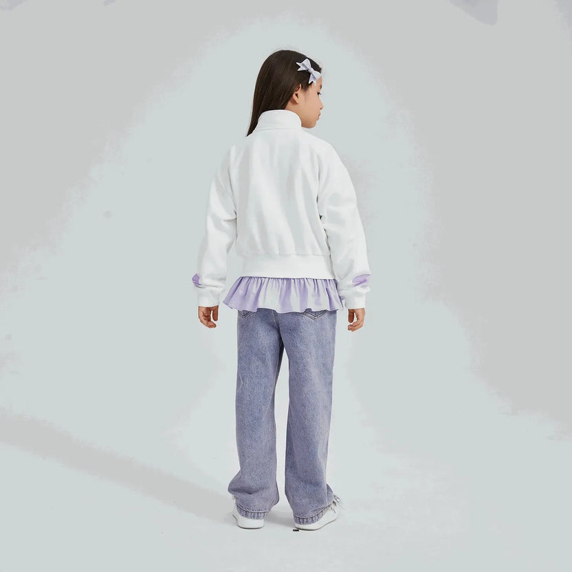 Fuzzy Monster Fleece Jacket by Poco Blush, image 6