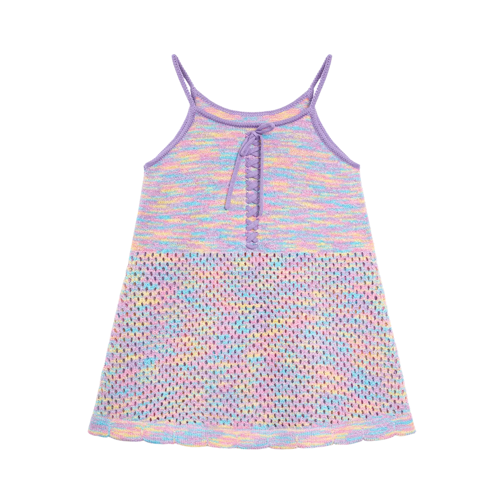 Poco Blush Mermaid Shell Knit Top