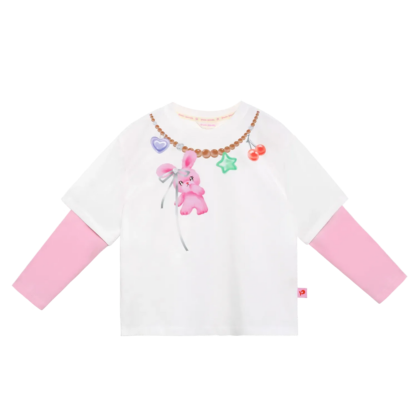 Bunny Swing Long-Sleeve Tee by Poco Blush