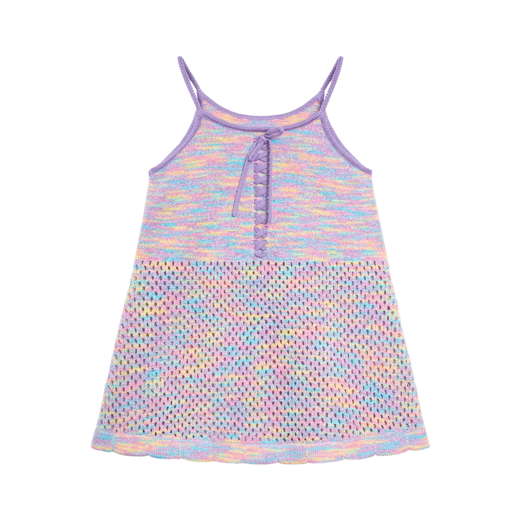 Poco Blush Mermaid Shell Knit Top