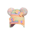Poco Blush Rainbow Bow Knit Beanie