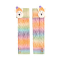 Poco Blush Rainbow Puppy Knit Leg Warmers