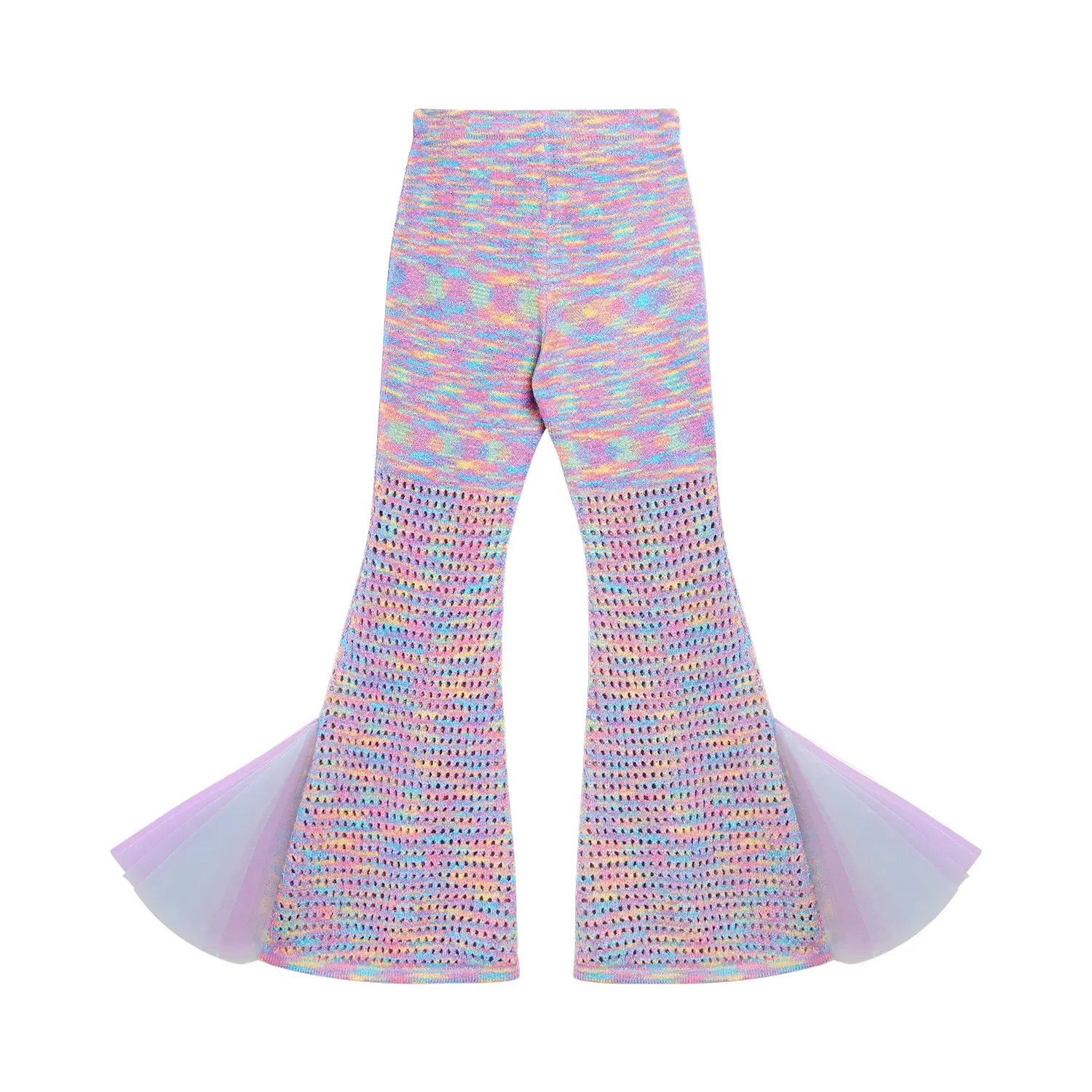 Poco Blush Mermaid Tail Knit Pants