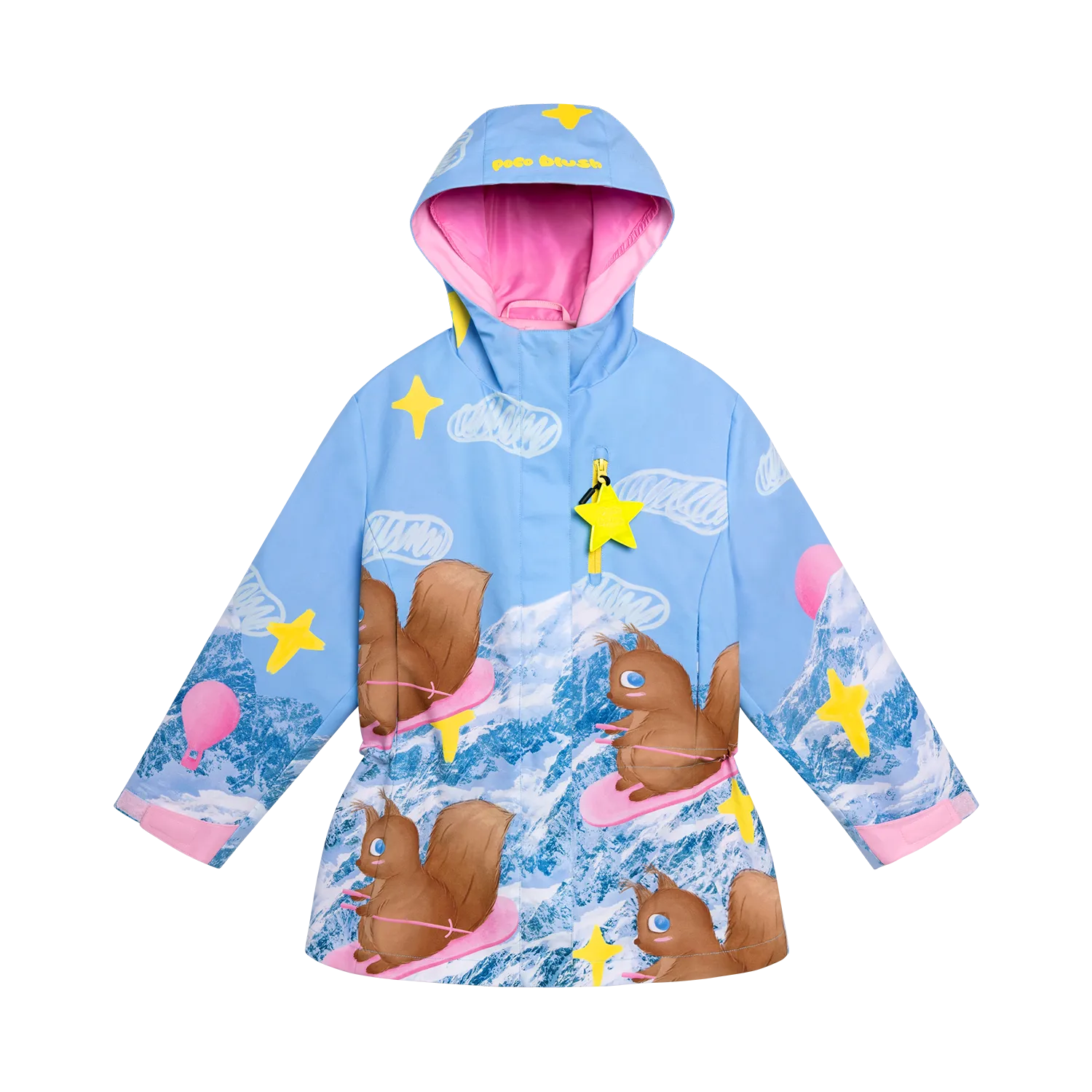 Poco Blush Snowy Squirrel 2-in-1 Ski Jacket Jacket