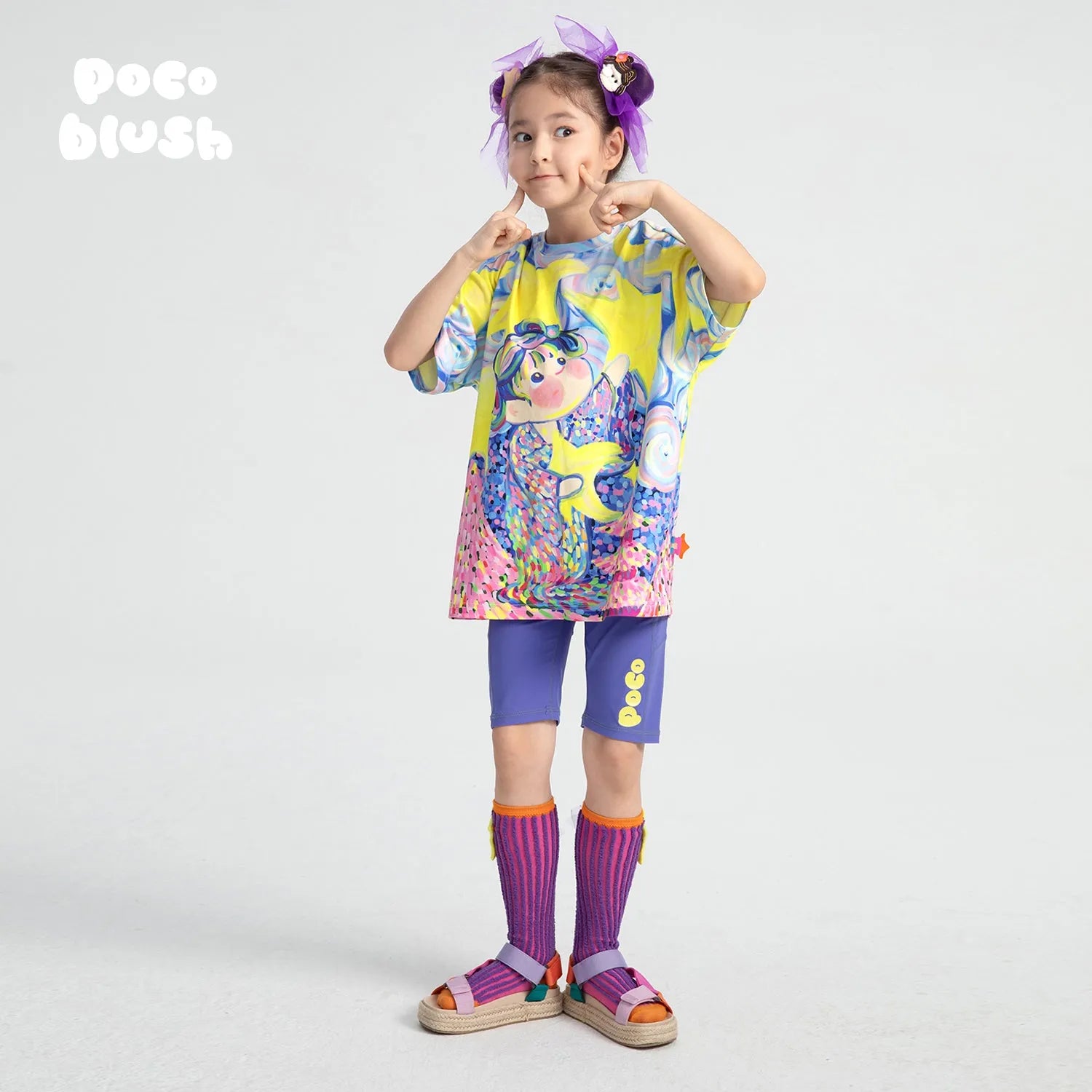 Poco Blush Star Catcher Graphic Tee