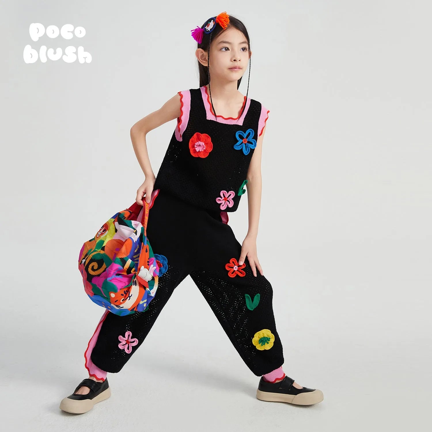 Poco Blush Rabbit-Forest Lantern Bag