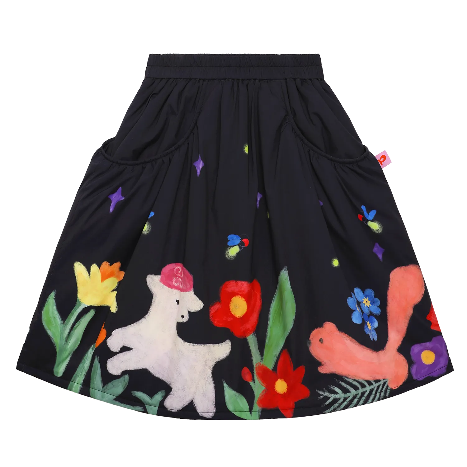 Poco Blush Altay Night Sky Girls Soybean Cotton Skirt