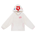 Poco Blush Strawberry & Cherry Cake Fleece Hoodie White