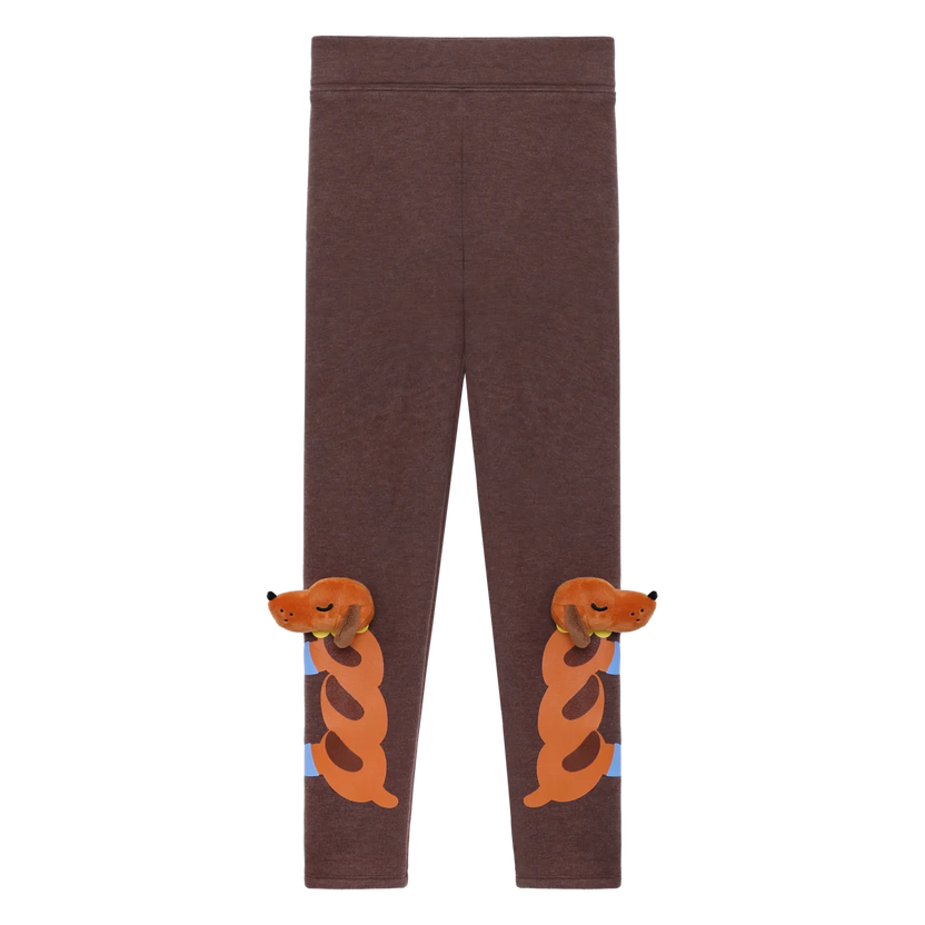 Bread Puppy Warm-Lined Leggings by Poco Blush