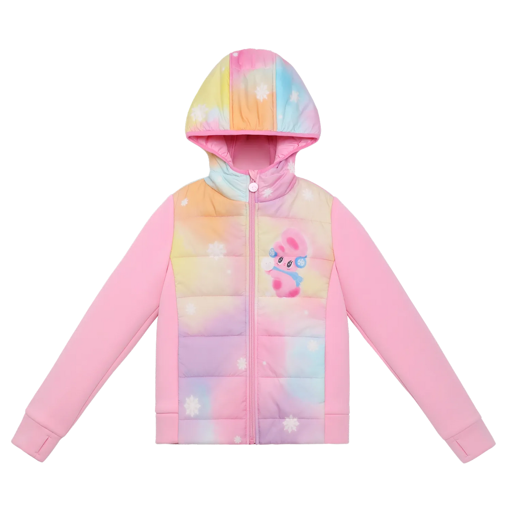 Poco Blush Rainbow Candy Soy Padding Jacket