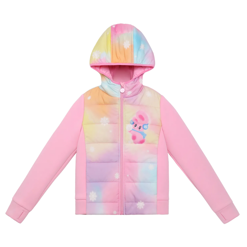 Rainbow Candy Soy Padding Jacket by Poco Blush