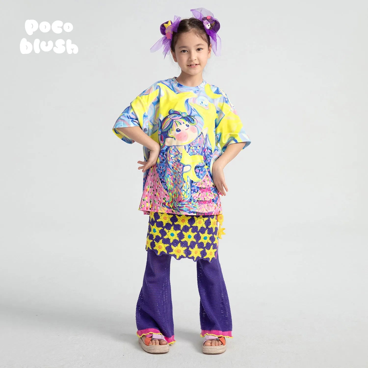 Poco Blush Star Catcher Graphic Tee