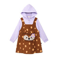Deer Spot Twirl Dress by Poco Blush