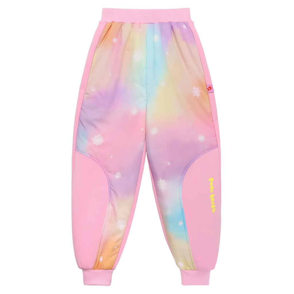 Poco Blush Rainbow Candy Soy Padding Pants
