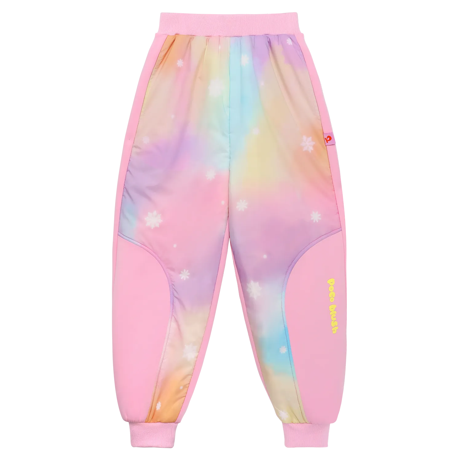 Poco Blush Rainbow Candy Soy Padding Pants