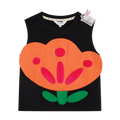 Poco Blush Big Camellia Badge Tank