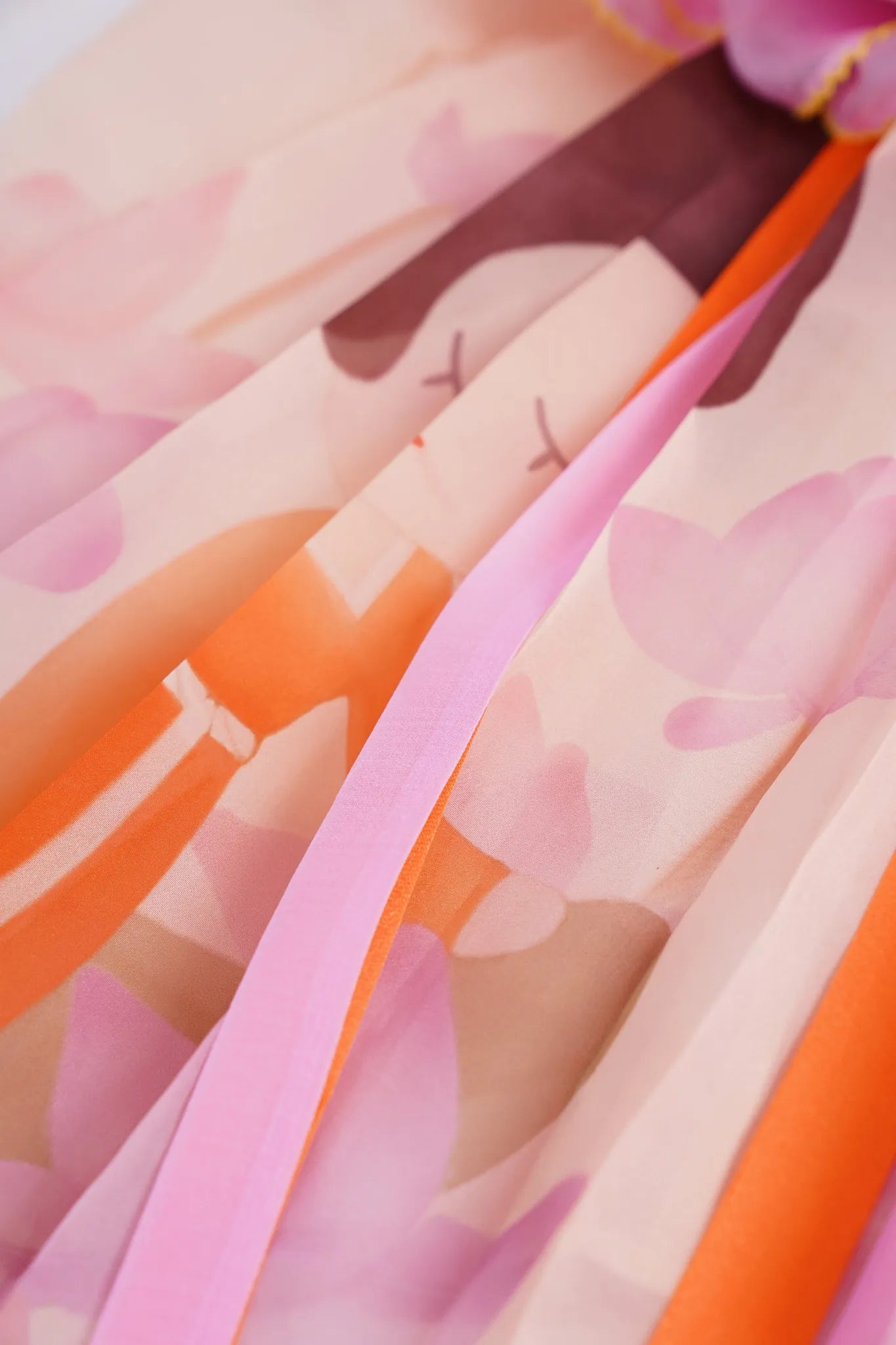 Poco Blush Lotus Sleeve Hanfu Dress