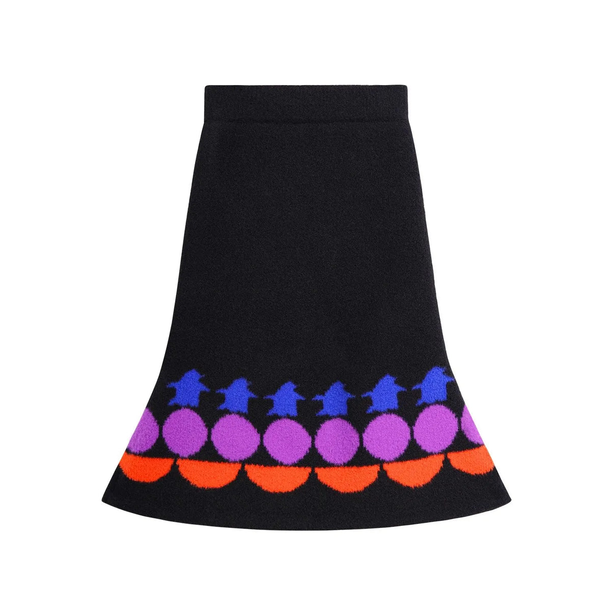 Poco Blush Fair Isle Knit Skirt
