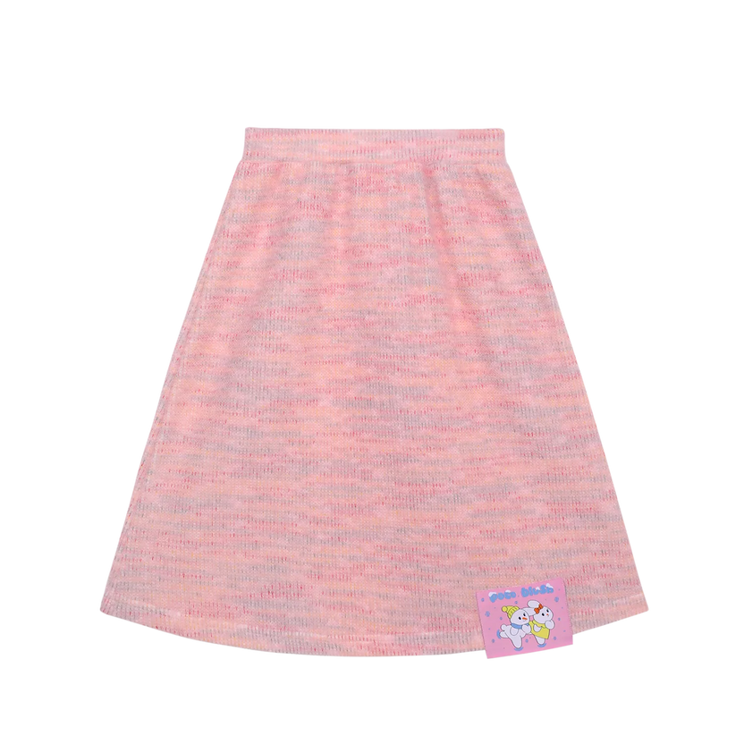 Ice Rink Snowman Knit Skirt by Poco Blush, image 2