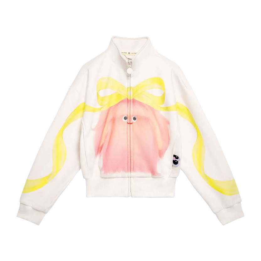 Fuzzy Monster Fleece Jacket by Poco Blush, image 2