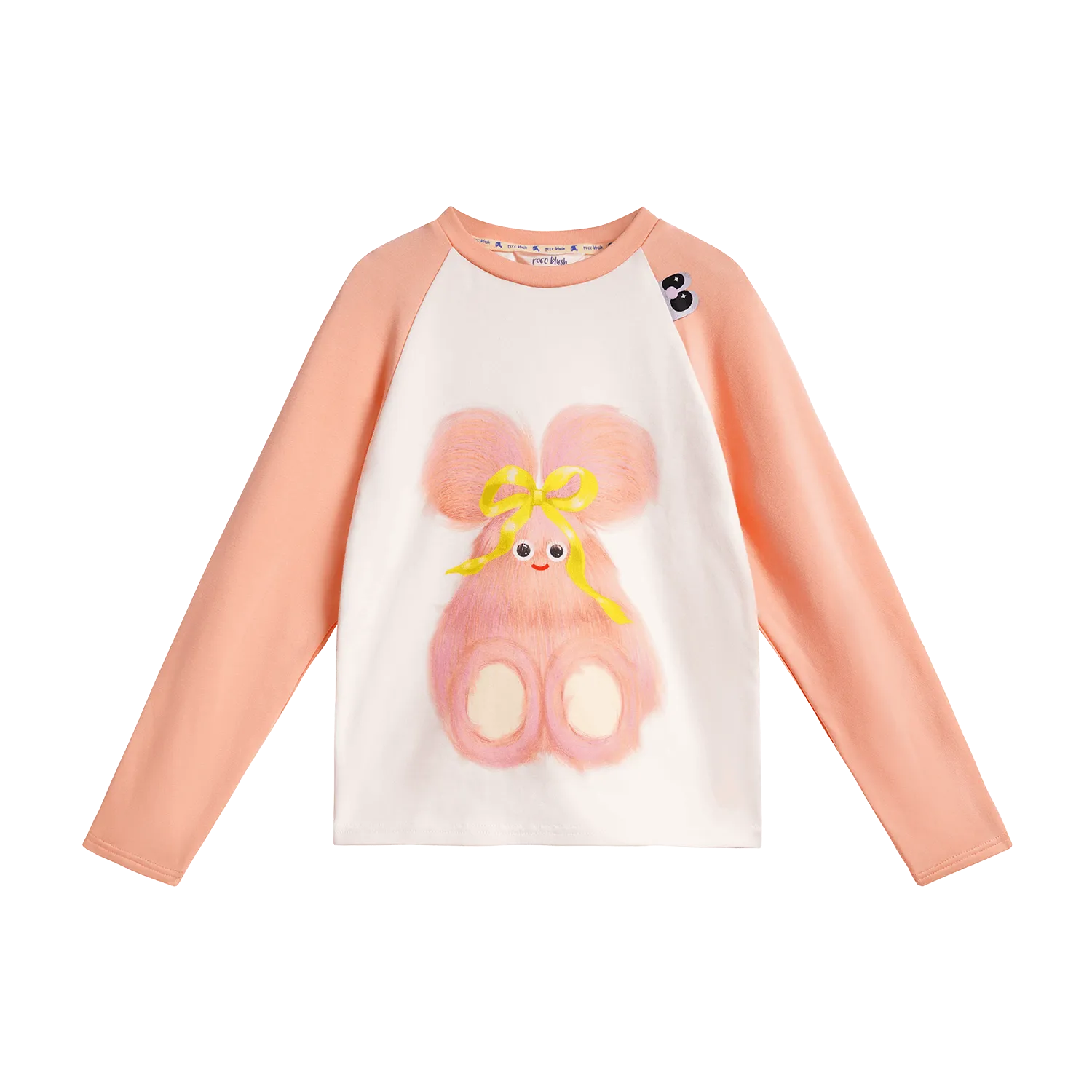 Poco Blush Fuzzy-Monster Fleece Base-Layer Pink