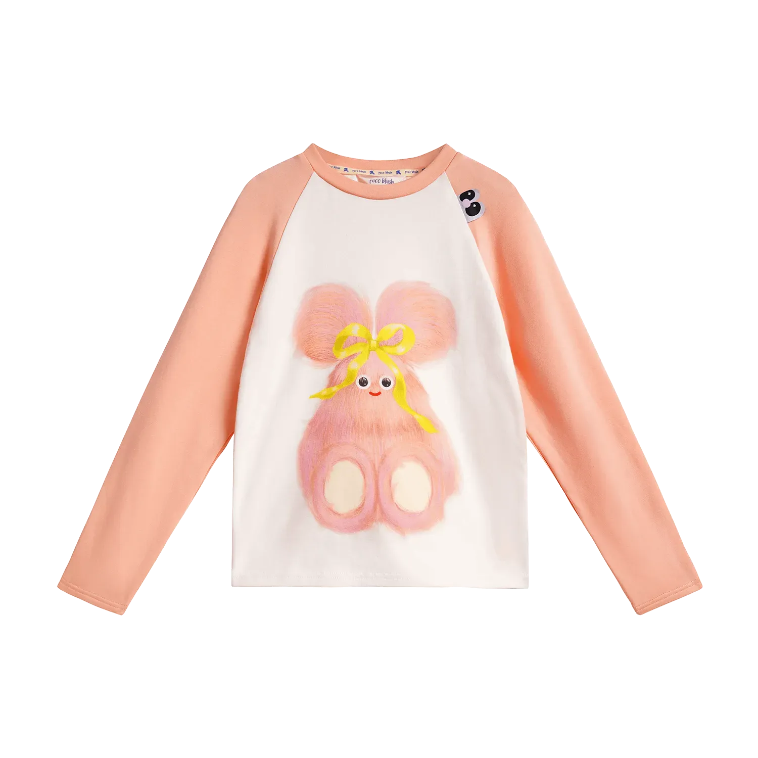 Poco Blush Fuzzy-Monster Fleece Base-Layer Pink