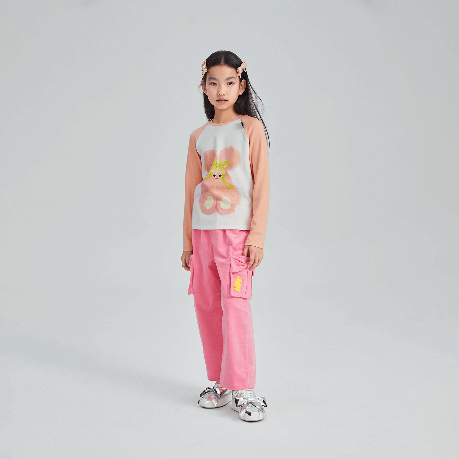 Poco Blush Fuzzy-Monster Fleece Base-Layer