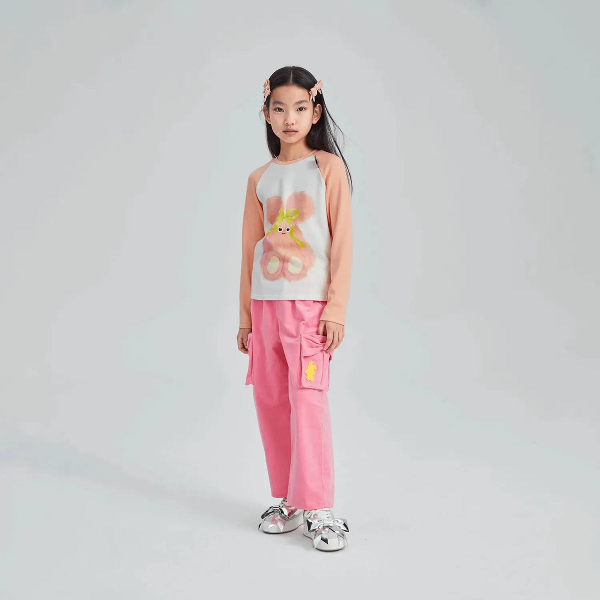 Poco Blush Fuzzy-Monster Fleece Base-Layer