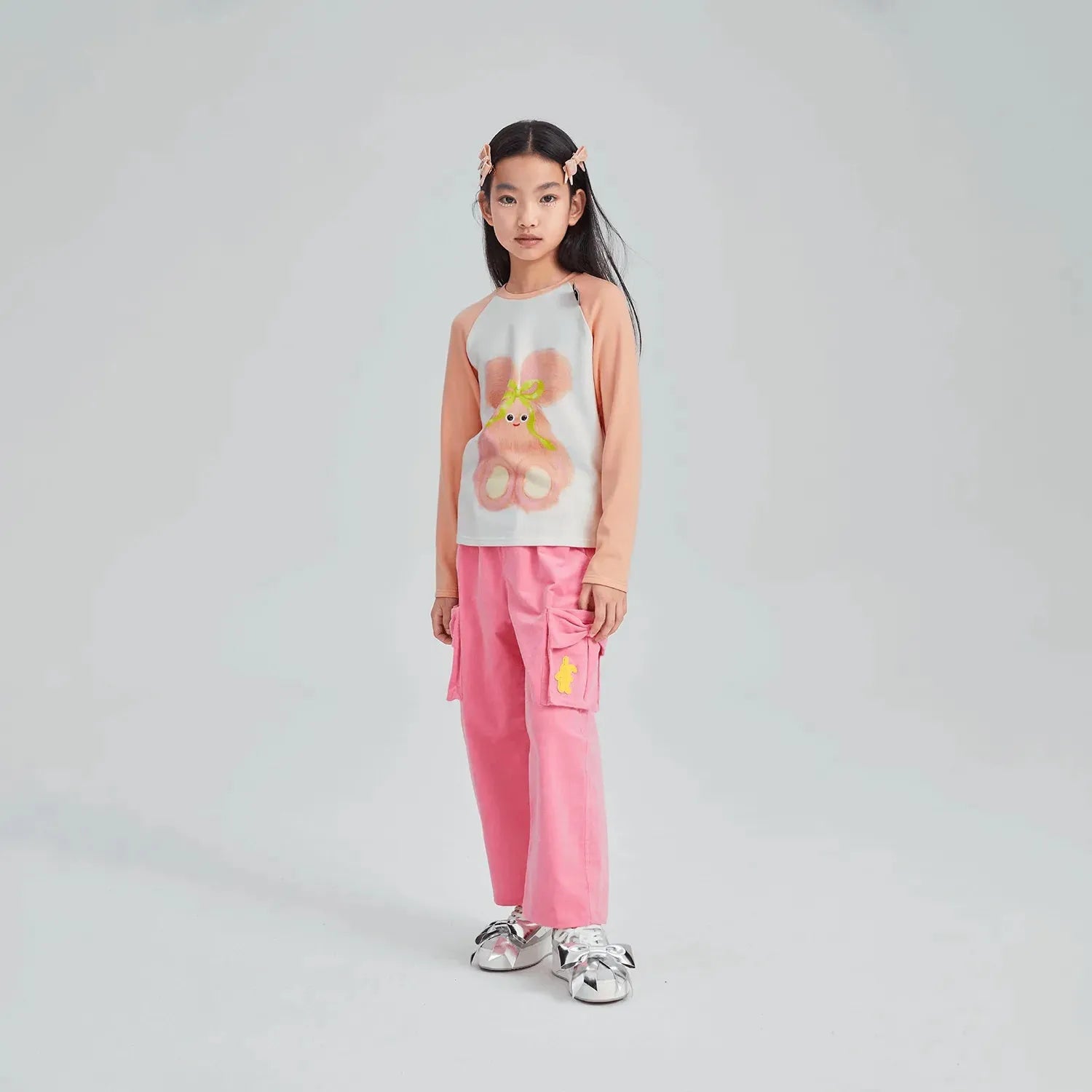 Poco Blush Fuzzy-Monster Fleece Base-Layer